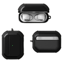 AirPods Rugged Armor Case with Metal Keychain