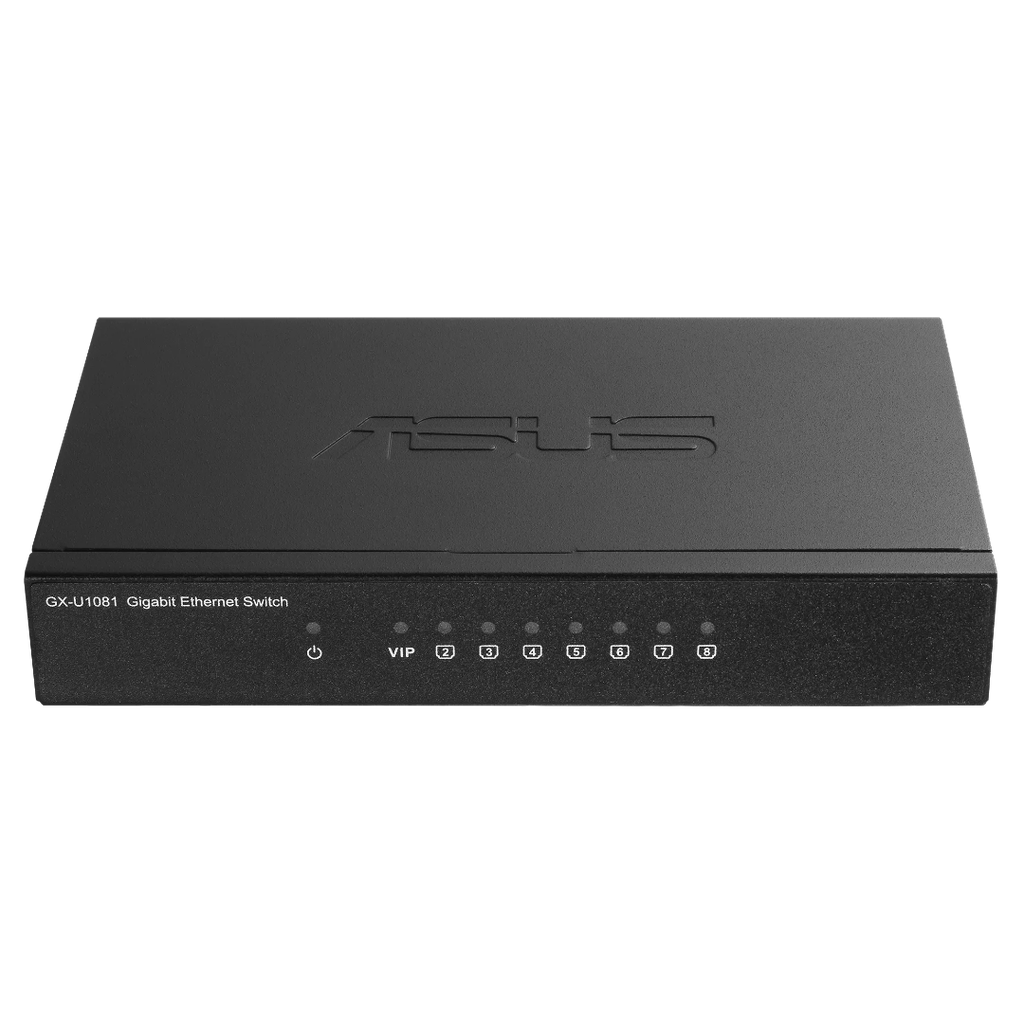 Asus GX-U1081 PLUG-N-PLAY COMPACT SIZE SWITCH WITH VIP PORT