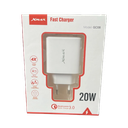 Xmax GC08 Fast Charger Adapter Type-A + Type-C Ports 20W